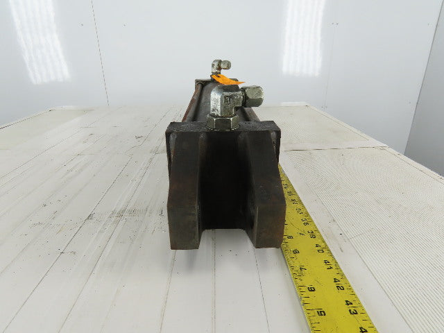 Hydraulic Tie Rod Cylinder 4" Bore 18" Stroke Double Acting Clevis End