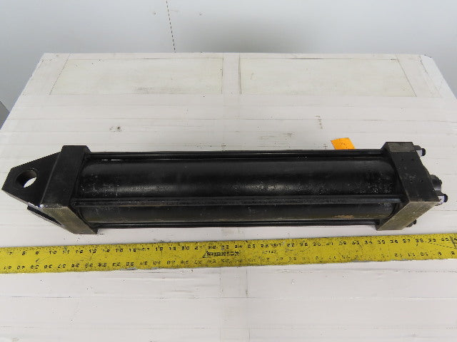 Hydraulic Tie Rod Cylinder 4" Bore 20" Stroke Double Acting Clevis End