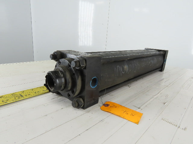 Hydraulic Tie Rod Cylinder 4" Bore 20" Stroke Double Acting Clevis End