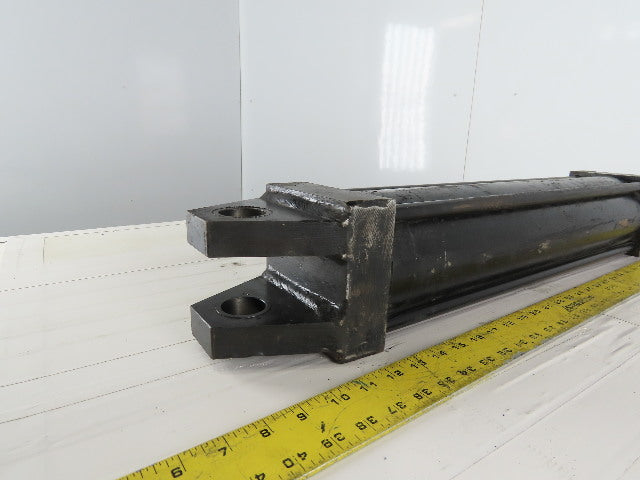 Hydraulic Tie Rod Cylinder 4" Bore 20" Stroke Double Acting Clevis End