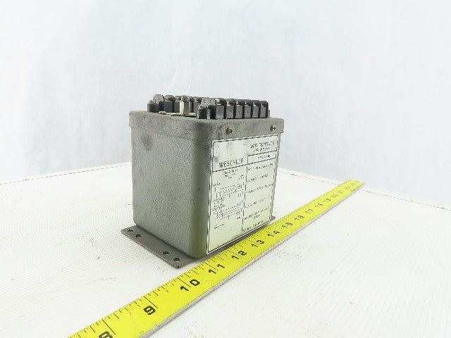 Weschler WTB020J-480 Watt Transducer Input 480V/5A Ac Output 0-1mA DC
