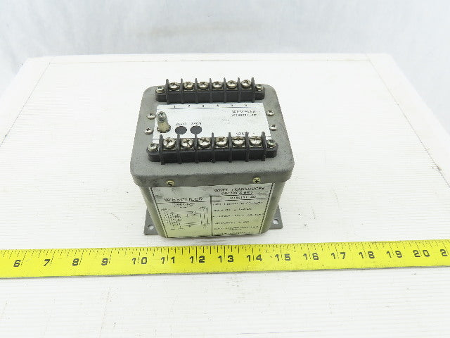 Weschler WTB020J-480 Watt Transducer Input 480V/5A Ac Output 0-1mA DC