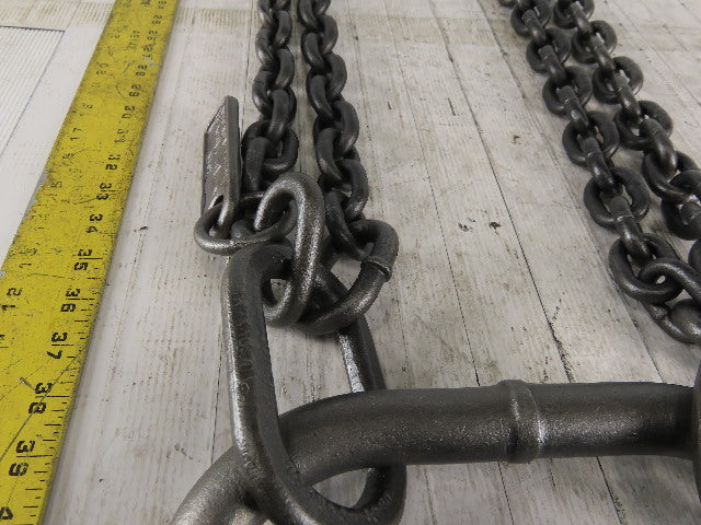 ACCO 77C3054 Double Basket Continuous Chain Sling 3/8" X 4'5" 17100Lb at 60°