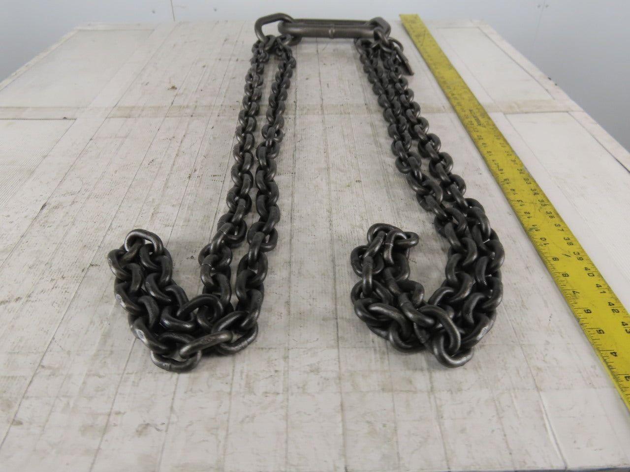 ACCO 77C3054 Double Basket Continuous Chain Sling 3/8" X 4'5" 17100Lb at 60°