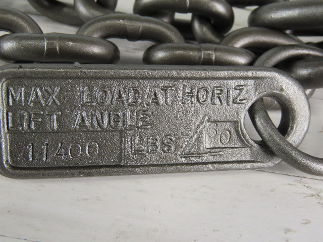 ACCO 81C1561 Double Basket Continuous Chain Sling 3/8" X 5'7" 11400Lb at 60°