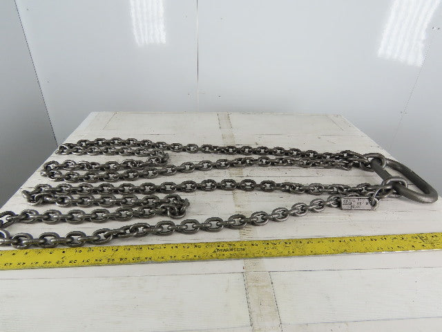 ACCO 81C1561 Double Basket Continuous Chain Sling 3/8" X 5'7" 11400Lb at 60°