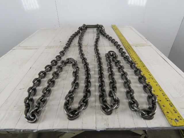 ACCO 81C1561 Double Basket Continuous Chain Sling 3/8" X 5'7" 11400Lb at 60°