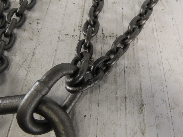 ACCO 98T322 Double Basket Continuous Chain Sling 3/8" X 5'7" 18400Lb at 60°