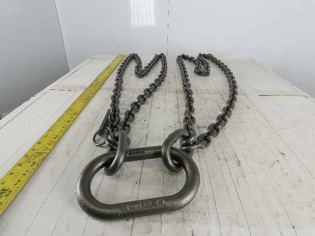 ACCO 98T322 Double Basket Continuous Chain Sling 3/8" X 5'7" 18400Lb at 60°