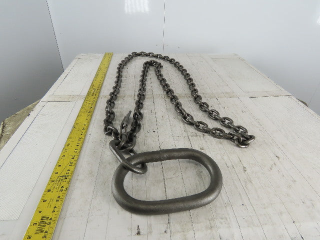 ACCO 78C1113 Single Basket Continuous Chain Sling 3/8" X 6'3" 11400Lb at 90°
