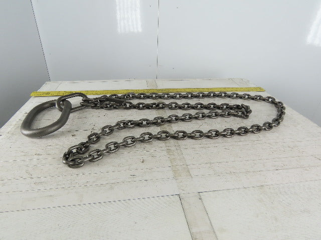 ACCO 78C1113 Single Basket Continuous Chain Sling 3/8" X 6'3" 11400Lb at 90°