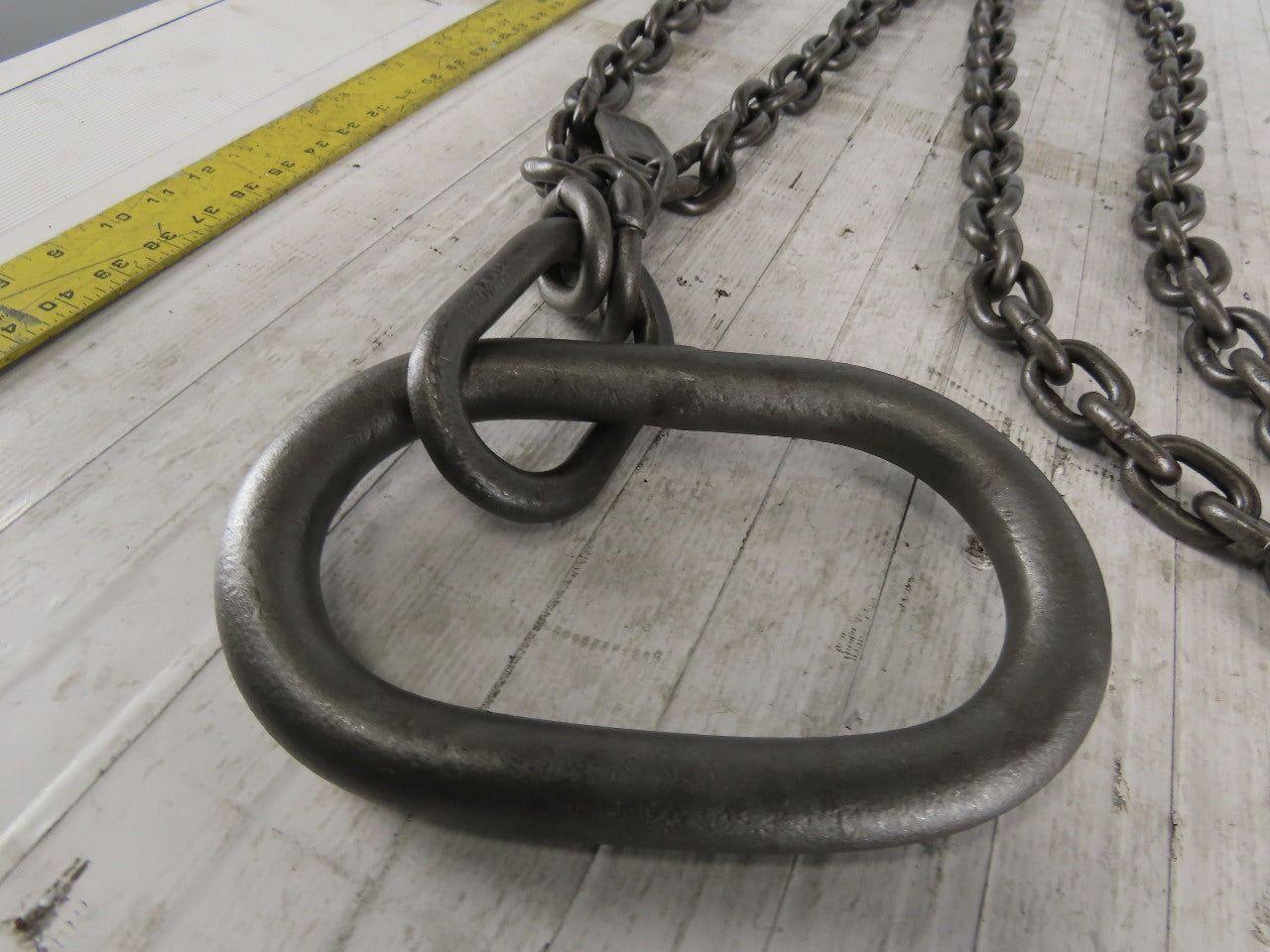 ACCO 78C1113 Single Basket Continuous Chain Sling 3/8" X 6'3" 11400Lb at 90°