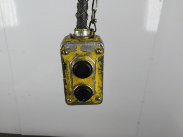 Robbins & Myers 1/2 Ton Electric Cable Hoist 220/440V 3Ph 13' Lift 16FPM Trolley