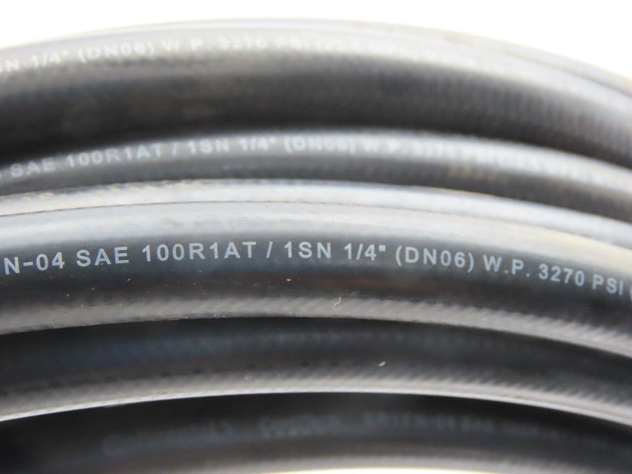 Continental SR1SN-04 ContiTech 1/4" WP 3270 PSI Hydraulic Hose 50'
