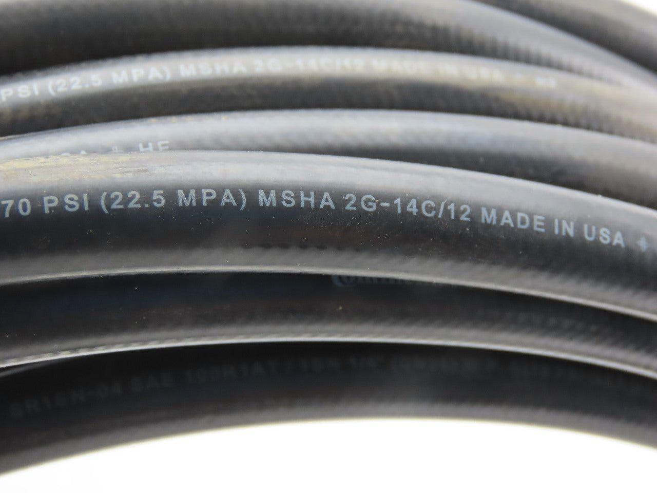 Continental SR1SN-04 ContiTech 1/4" WP 3270 PSI Hydraulic Hose 50'