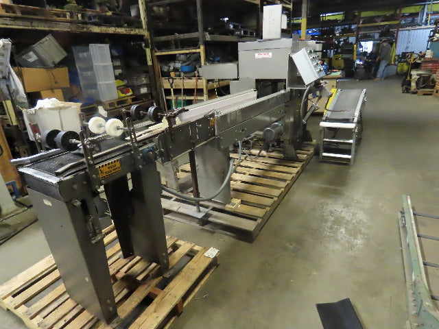 Rockford Midland 806 Box Upender/Stacker/Packer Conveyor System 460V 3Ph