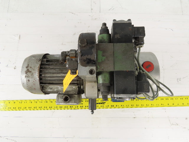 Hydro Pneumatics PMC 6 3 RVI OM1 G1 Hydraulic Power Unit W/Valve Stack 460V 3Ph