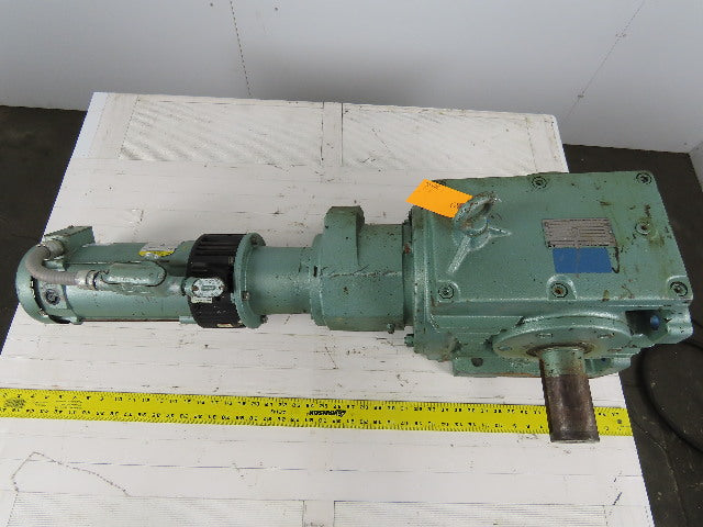 Sew Eurodrive S82R62LP143 1Hp 180VDC Gear Motor W/Brake 273:1 Ratio