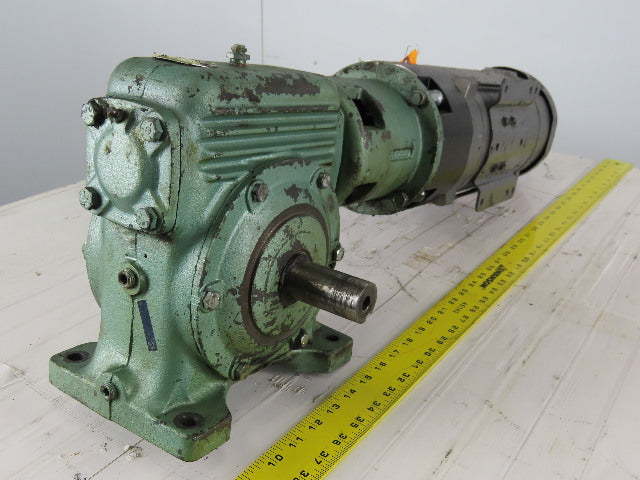 Perfection Gear MTL12683S 2Hp 180VDC Gear Motor 25:1 W/ERS49/180 Brake CDP3585