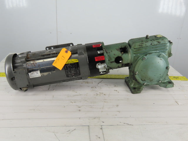 Perfection Gear MTL12683S 2Hp 180VDC Gear Motor 25:1 W/ERS49/180 Brake CDP3585