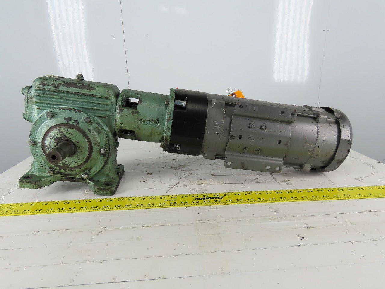 Perfection Gear MTL12683S 2Hp 180VDC Gear Motor 25:1 W/ERS49/180 Brake CDP3585