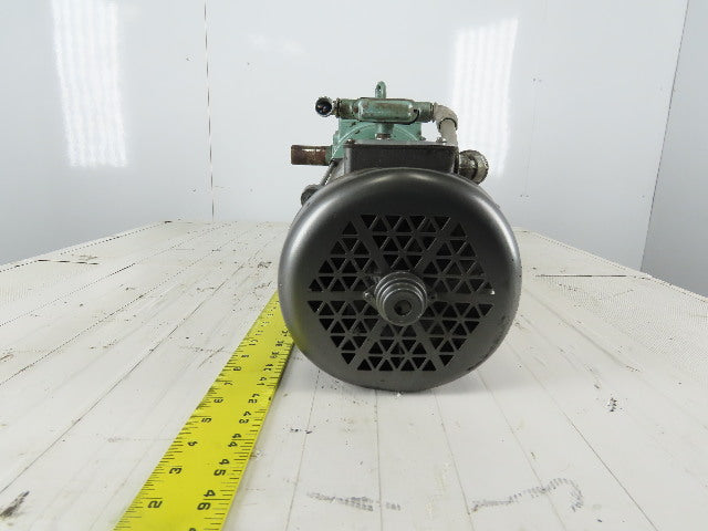 Sew Eurodrive S72LP145 2Hp 180VDC Gear Motor 71.32:1 Ratio Brake Baldor CDP3585