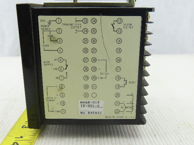 Barber Coleman MAQ 8-01900-001-0 Limitrol Temperature Controller 1/4 DIN