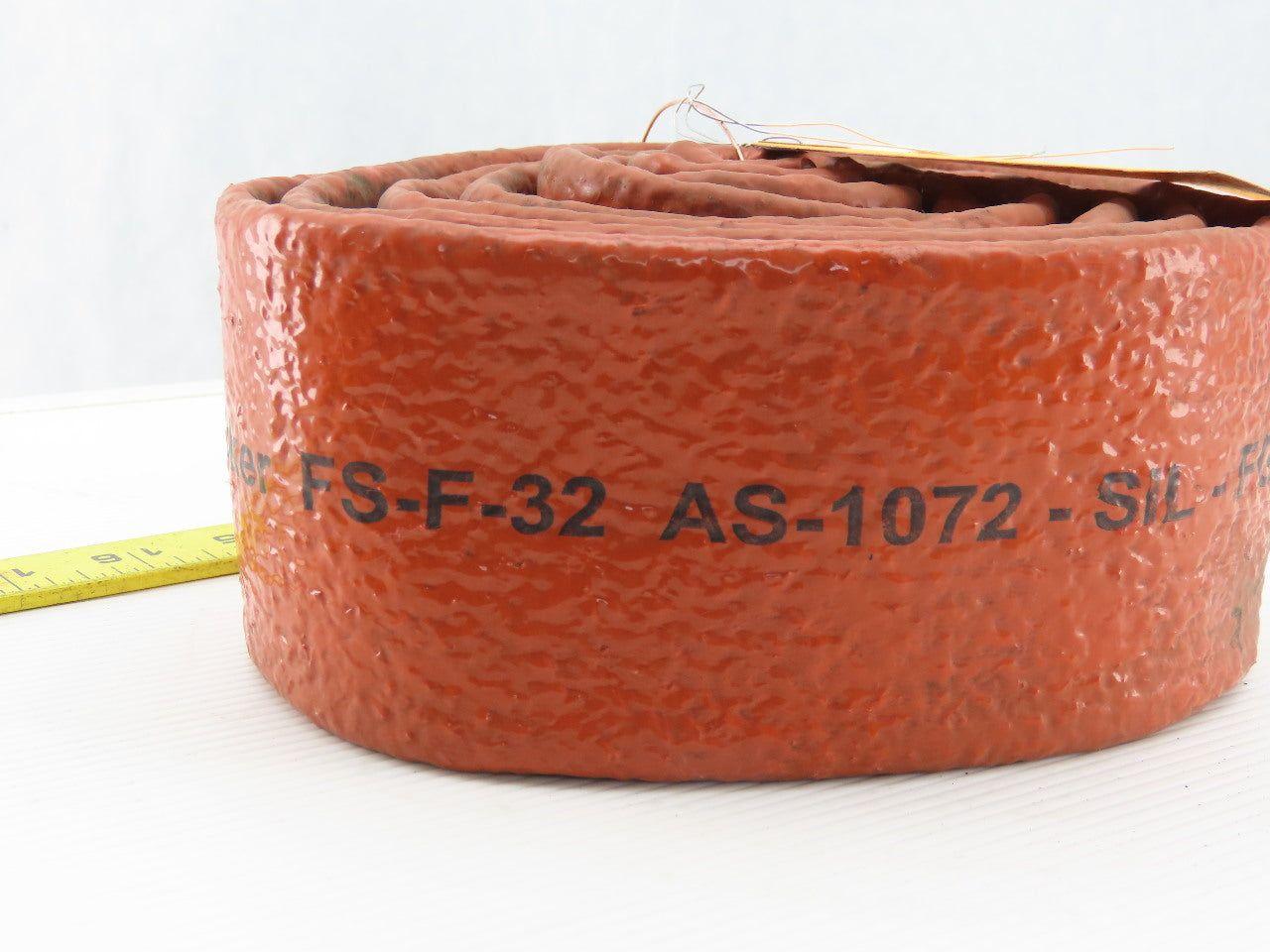 Parker FS-F-32 Firesleeve High Temperature Hose Sleeve 1.96" ID 7'
