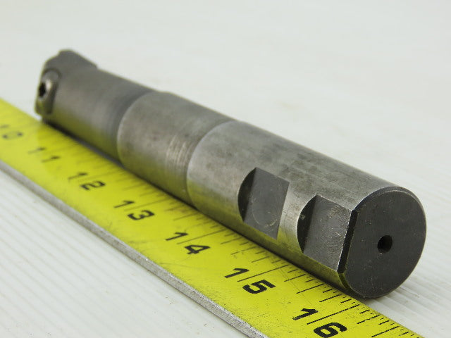 Harroun 100.600.100FBV 1" Carbide Indexing Flat Bottom Cutter 1" Shank 6" OAL