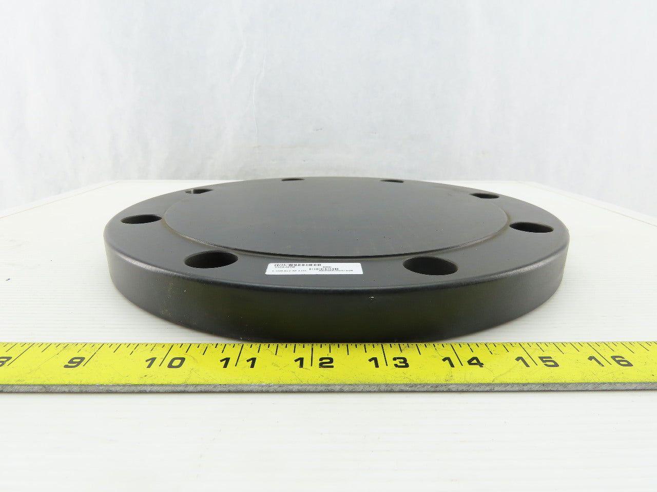 8 Bolt Low-Pressure Steel Unthreaded Pipe Flange Cap Pipe Size 6"