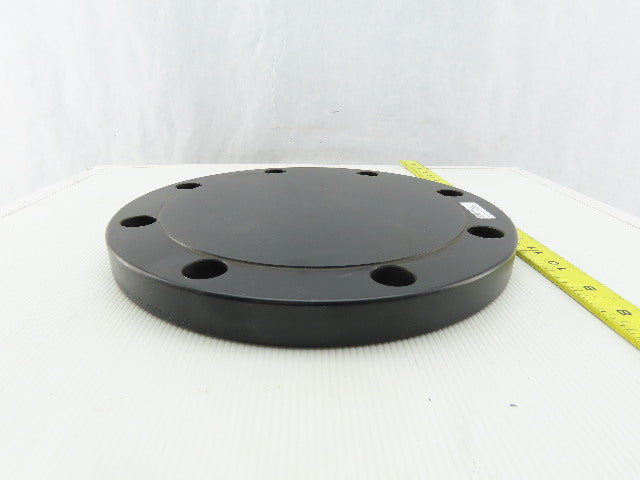 8 Bolt Low-Pressure Steel Unthreaded Pipe Flange Cap Pipe Size 6"