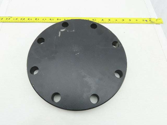 8 Bolt Low-Pressure Steel Unthreaded Pipe Flange Cap Pipe Size 6"