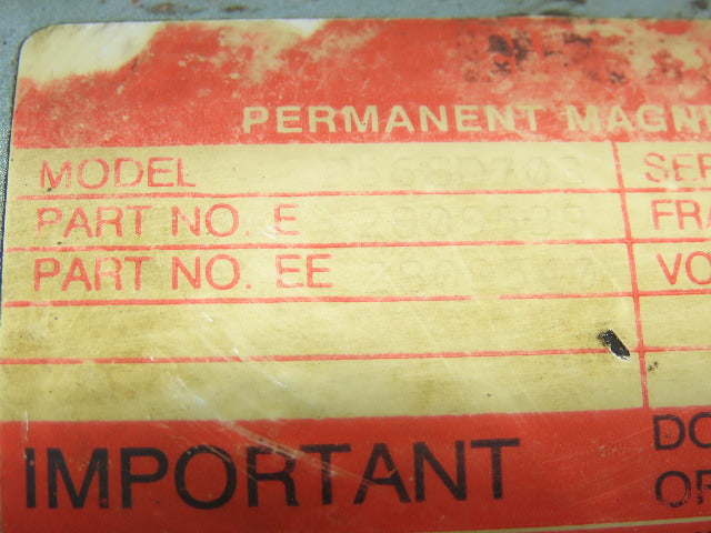 Clark 2809540 36/48VDC W/351 303 000 Hydraulic Pump From a ECG30 Type E