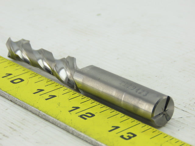 12mm 3 Flute Coolant Thru Reduced Flute Profile End Mill 14mm Shank