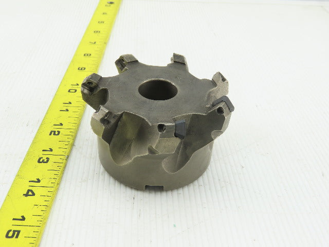 Ingersoll 5N6F-30R01 3-3/8" 7 Flute Indexing Face Mill 1" Bore