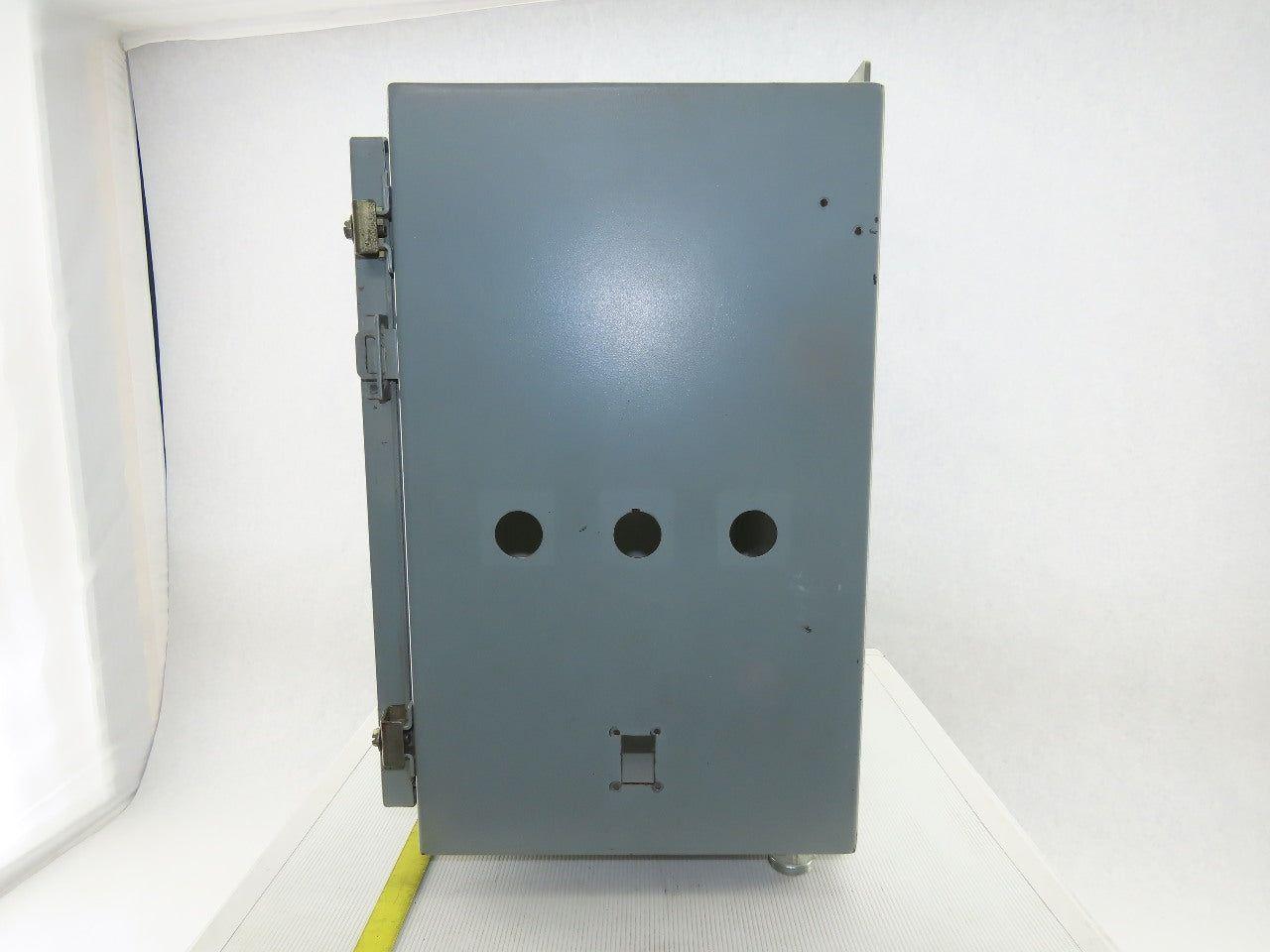 Hoffmann A-201612LP 20x16x12" Steel Electrical Enclosure Wall Mount W/Back Plate