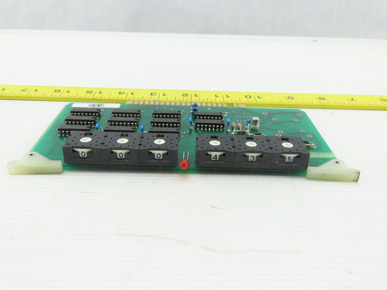 Futronix 2102 ECS Output Card Circuit Board PCB