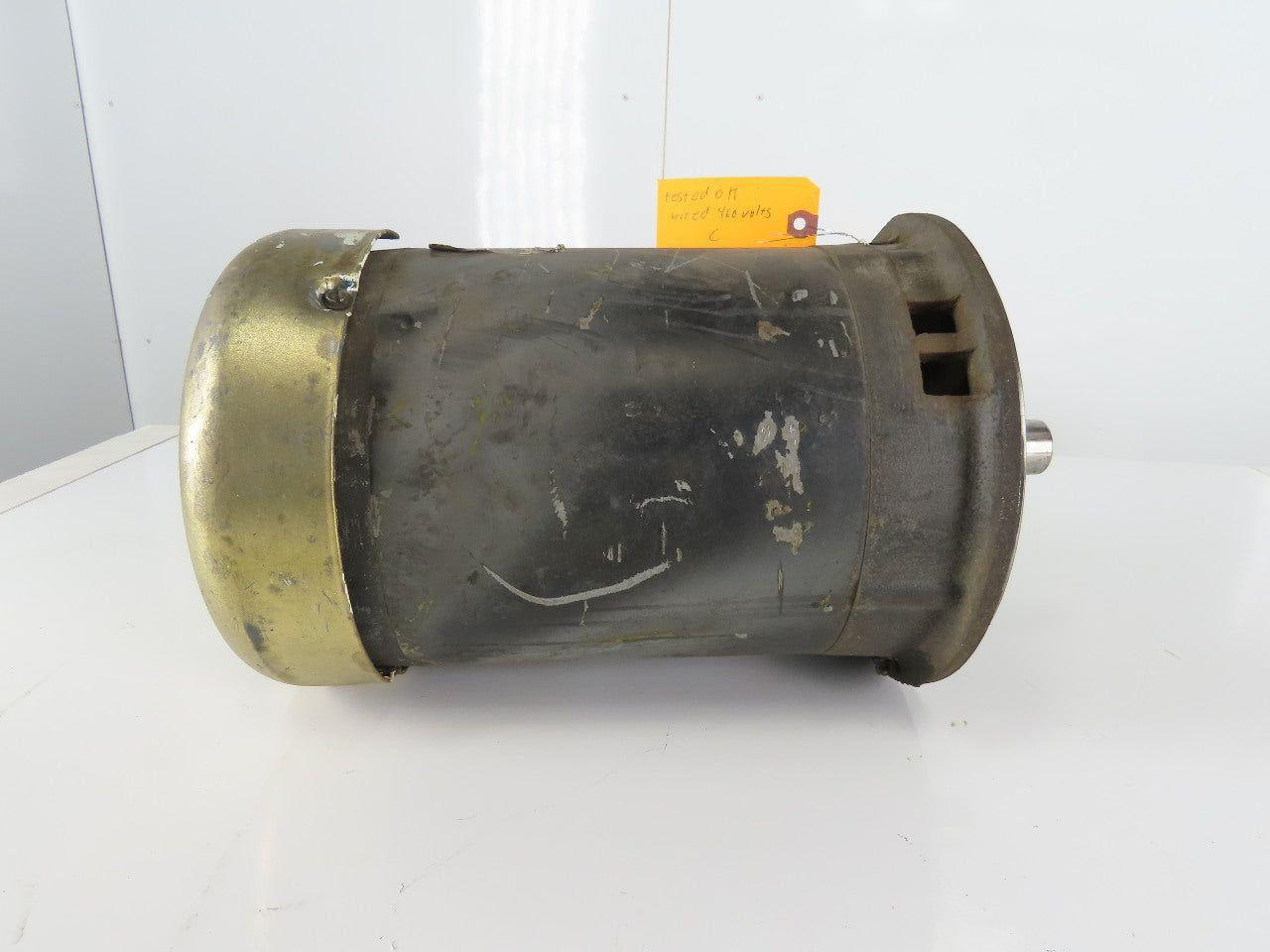 31872 3Hp Electric Motor 208-230/460V 3Ph 182TCZ Frame 3450RPM