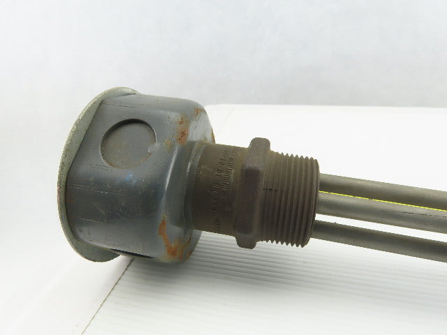Indeeco 30-PT-70S 1-1/4"NPT Screw Plug Immersion Heater 18" 120V 1Ph 750W