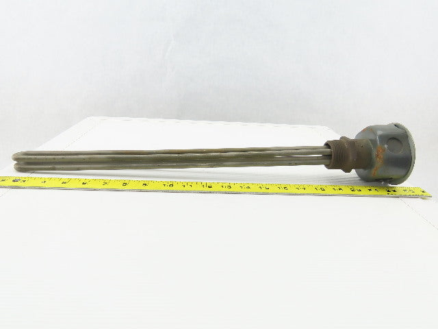 Indeeco 30-PT-70S 1-1/4"NPT Screw Plug Immersion Heater 18" 120V 1Ph 750W