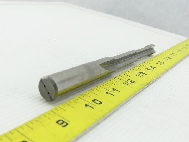31/64" OD 2 Straight Flute Coolant Fed Carbide Drill Bit