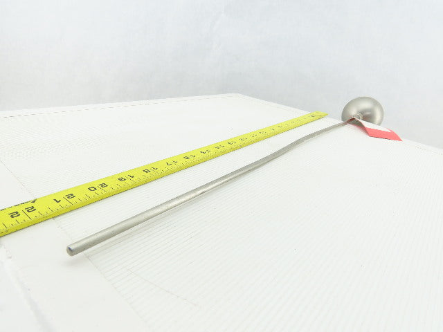 55-3-316 3" Dia. 316 Stainless Steel Float Ball W/ 1/4"x24" Long Rod