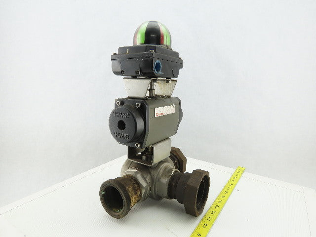 Durair II AP075N Pneumatic Actuator W/2" NPT 3 Way Valve