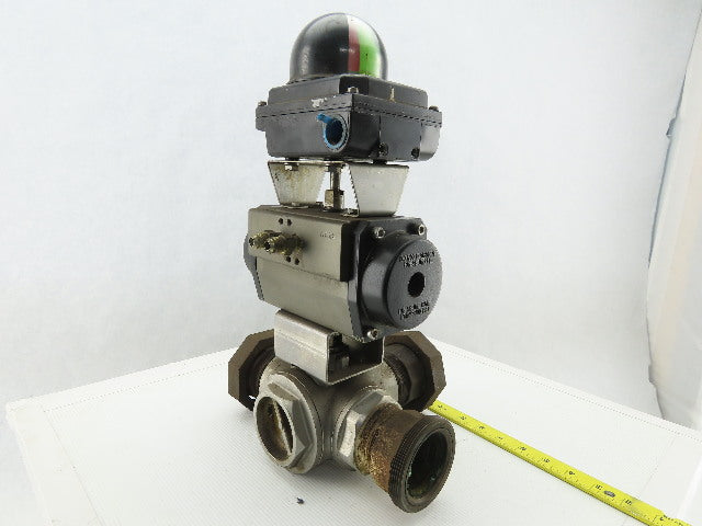 Durair II AP075N Pneumatic Actuator W/2" NPT 3 Way Valve
