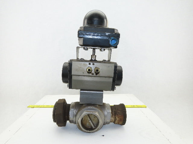 Durair II AP075N Pneumatic Actuator W/2" NPT 3 Way Valve
