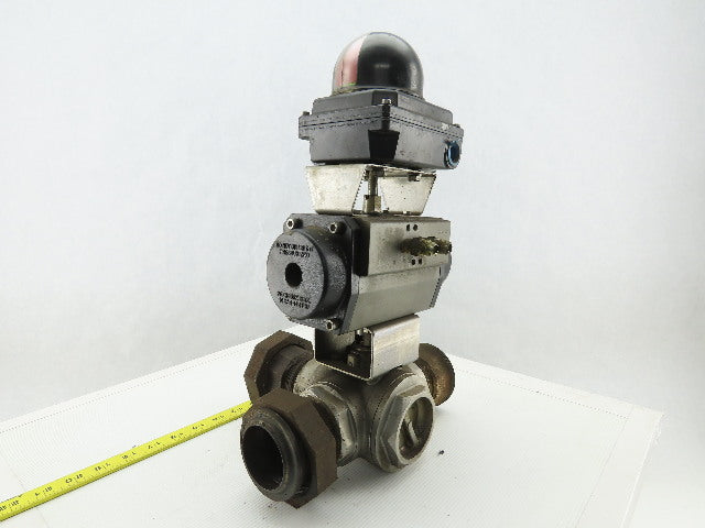 Durair II AP075N Pneumatic Actuator W/2" NPT 3 Way Valve
