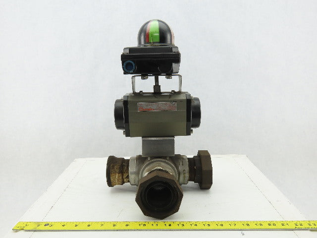 Durair II AP075N Pneumatic Actuator W/2" NPT 3 Way Valve