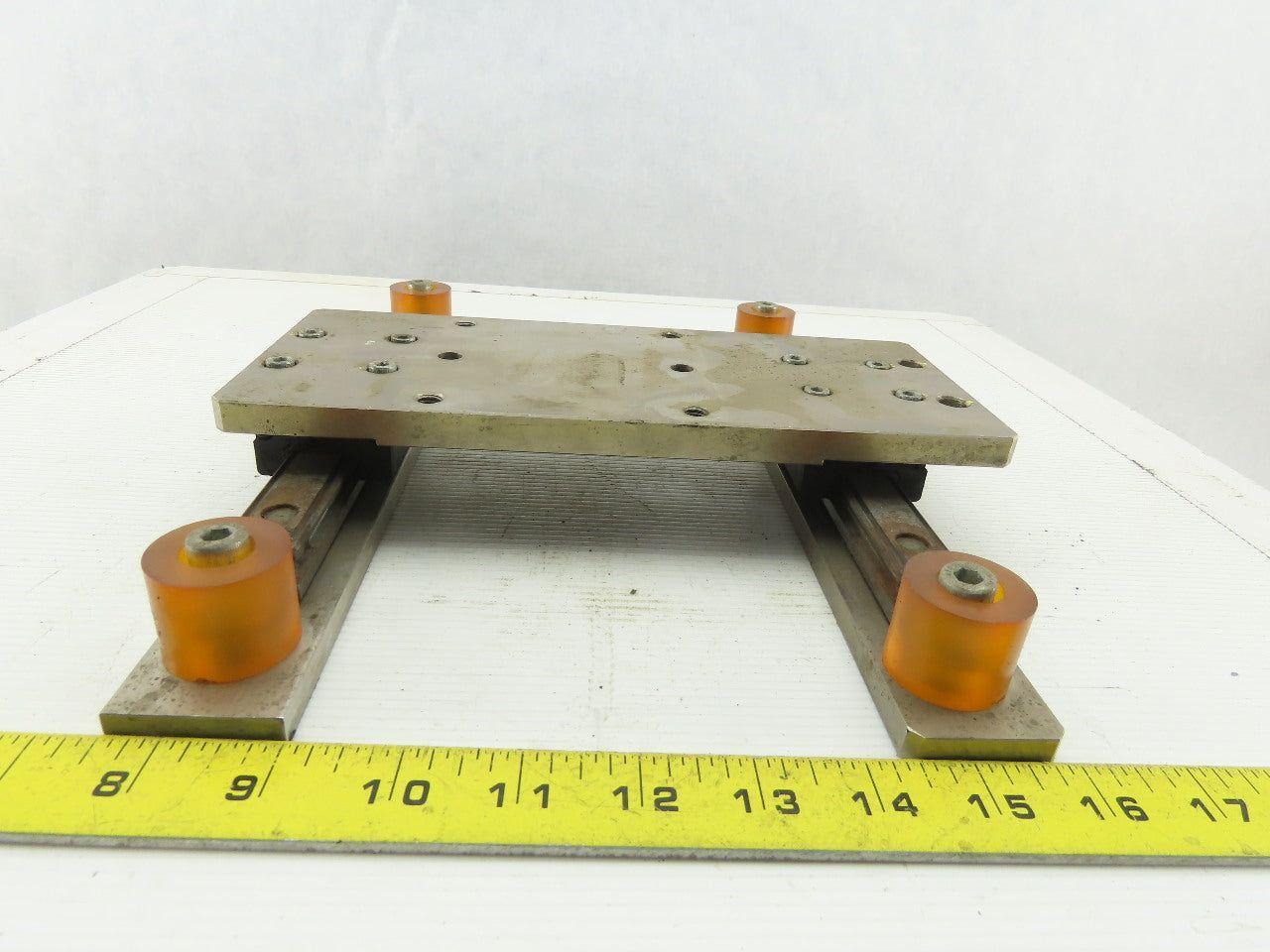 THK SSR20 Linear Guide Rail Assembly W/2 Bearings & 8-3/4" Rail
