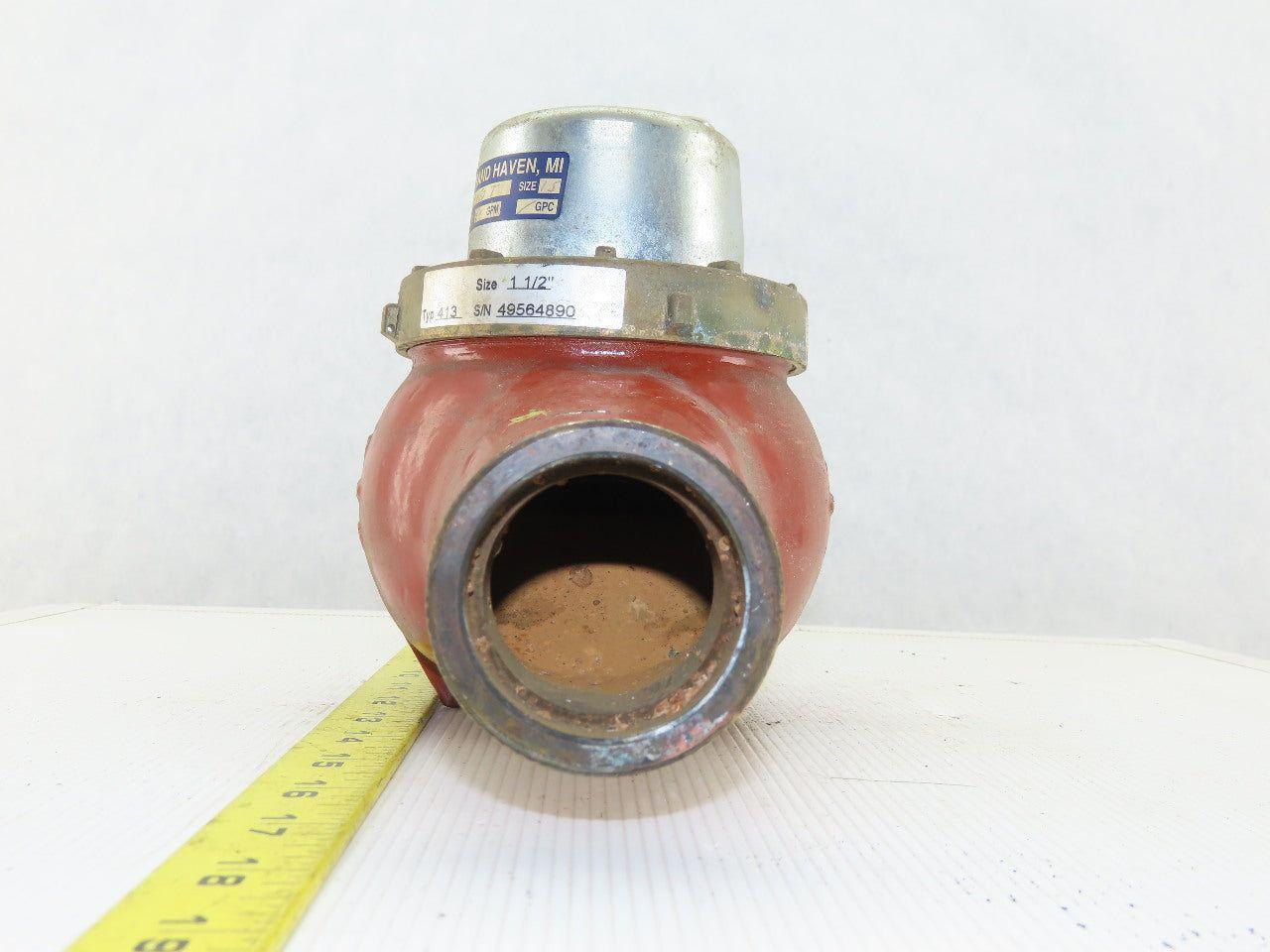 Carlon Type 413 Water Meter 1-1/2" Flow Range 3-85GPM 277PSI