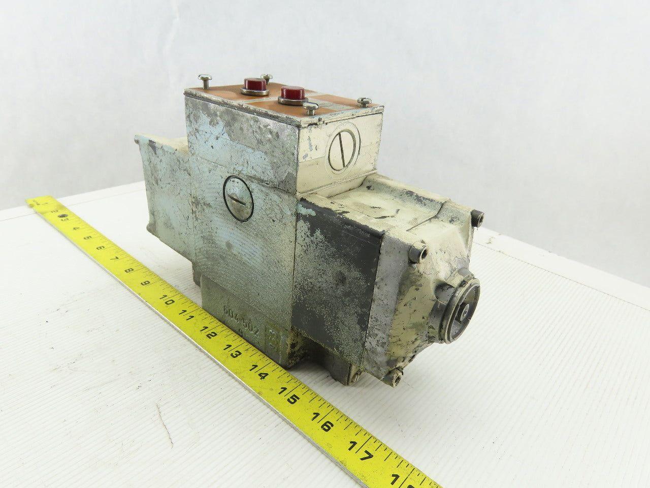 Rexroth 4WE10C21/0FAW11ONDLK25V-A Hydraulic Directional Control Solenoid Valve